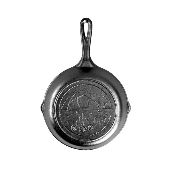 Lodge Cast Iron Lodge Wanderlust Cast Iron Skillet 8 in. Black L5SKWND